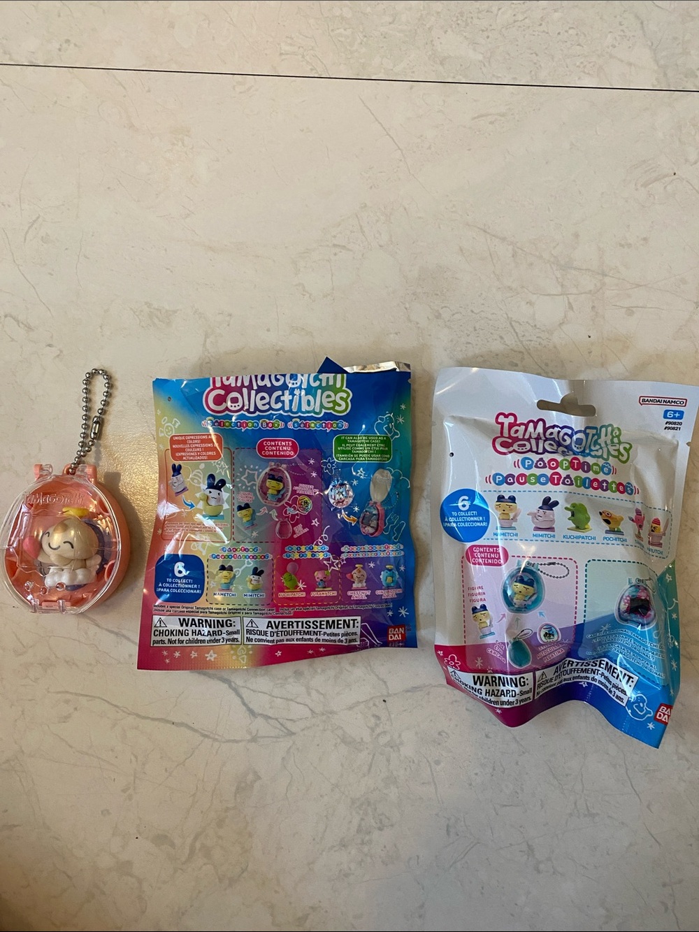Tamagotchi Collectibles Keychain - Orange Character